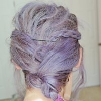Lavender Unicorn Hair DIY