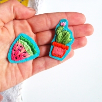 DIY Hand Embroidered Patches!